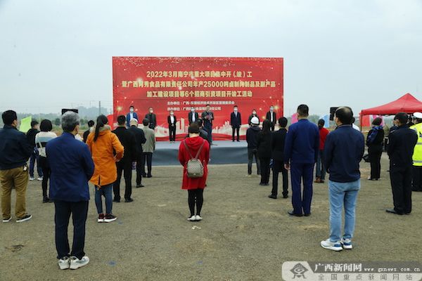 广西—东盟经开区举行重大项目集中开竣工活动