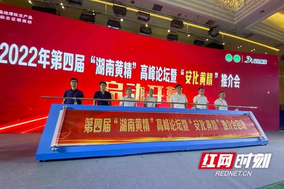 第四屆湖南黃精高峰論壇在安化舉行 總投資達30.856億